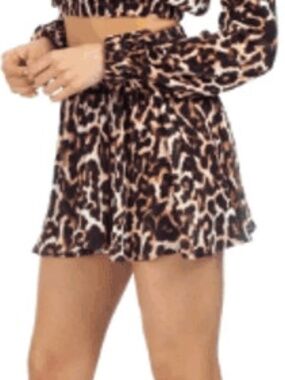 Show Me Your Mumu Animal Print Carlos Swing Shorts